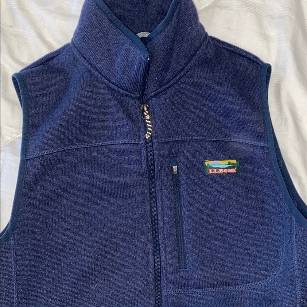 LL Bean Fleece Vest Men’s SMALL